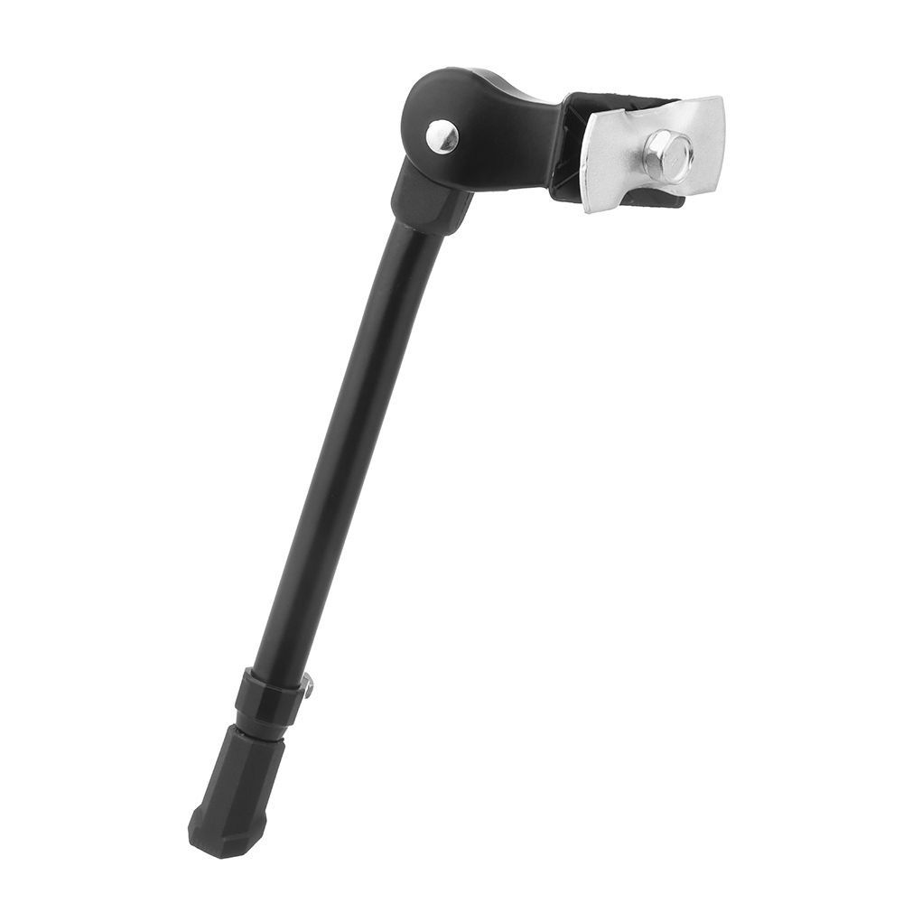 Black Silver Alloy Adjustable Kick Stand Kickstands Bicycle Parts Mountain Bike