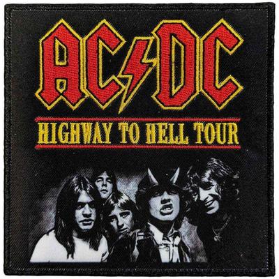 Нашивка из тканого железа Highway To Hell Tour