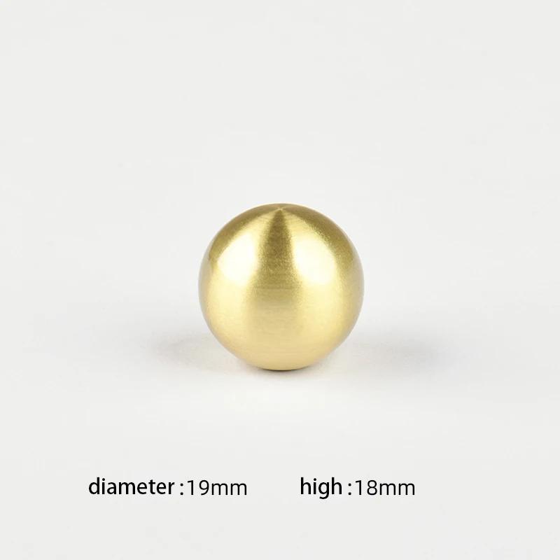 Round Brass Dresser Knobs Drawer Handle Cabinet Door Handle Antique Antique Kitchen furniture Hardware Knob Kitchen Handles