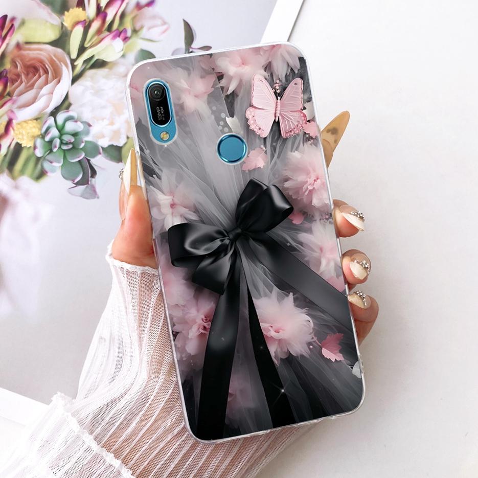 Чехол для Huawei Y6s 2019 JAT-LX3 Милый Лев Модный Расписной Чехол Мягкий Силиконовый Чехол Для Huawei Y6 Prime 2019 Y62019 Fundas Coque