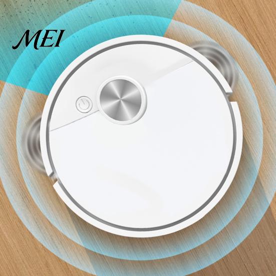 Car Floor Cleaner Mini Robot Vacuum Cleaner, 3 in 1 Sweeping Mopping Robotic Vacuum, Mop And Slim Cordless Self Charging for Home Hard Compact