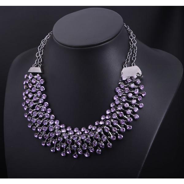 Короткое ожерелье на ключицу с супер-вспышкой из кристаллов и бриллиантов, преувеличенные модные женские аксессуары