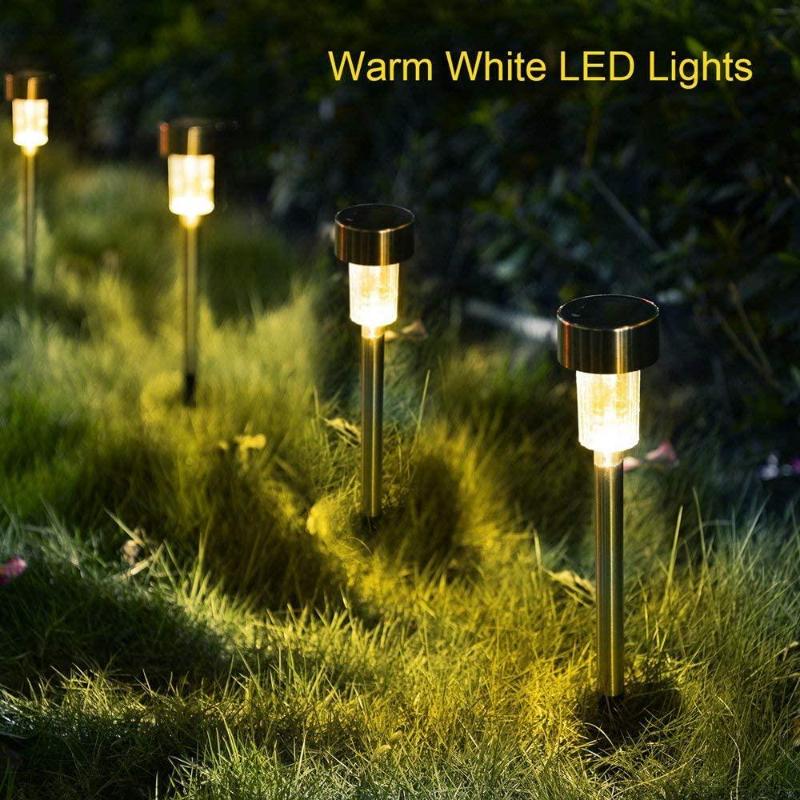 1/4/6/8/12PC LED Solar Garden Light Outdoor Solar Light Waterproof LED Landscape Light Courtyard Lawn Christmas Day Decorative Atmosphere Light