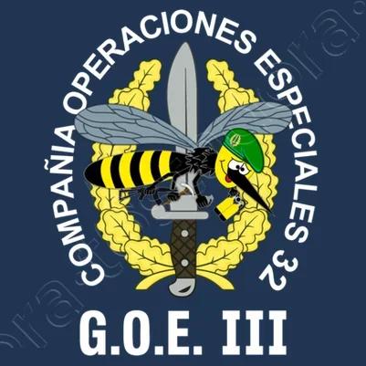 Spanish Legion GOE III COE 32 Mod 03 Special Operations Emblem TShirt Summer Cotton Oneck Mens Short Sleeve TShirt New S3XL