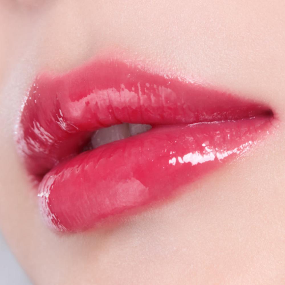 Mary&May Blooming Glow Lip 02 Ruby Blossom 1.7g - Vivid Hydrating Glossy Lipstick