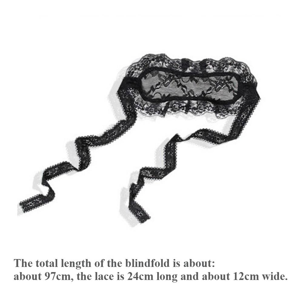 Сексуальное кружевное белье Маска для глаз для женщин Ажурная повязка для глаз Экзотическая одежда Костюмы для косплея Аксессуары Повязка на глаза