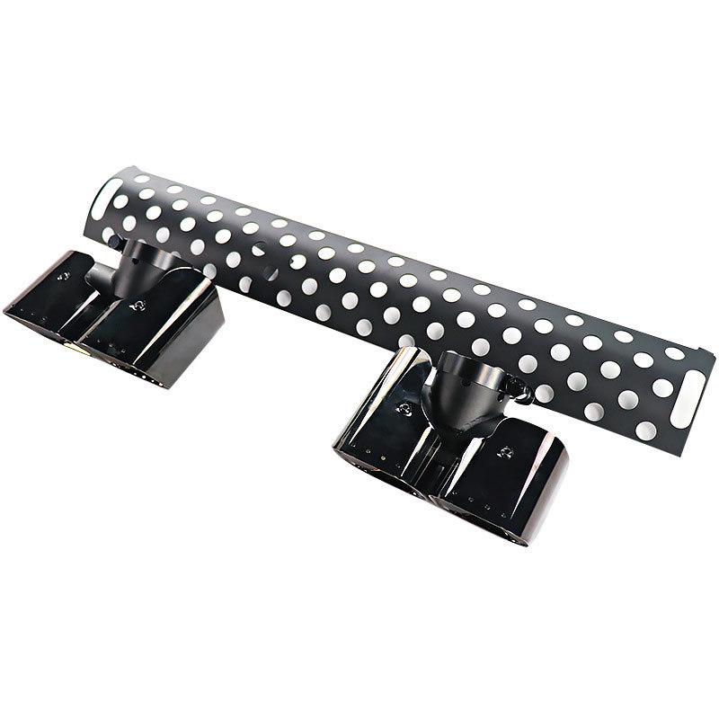 Gloss Black Quad Outlet Tailpipe for 2020-2024 Land Rover Defender