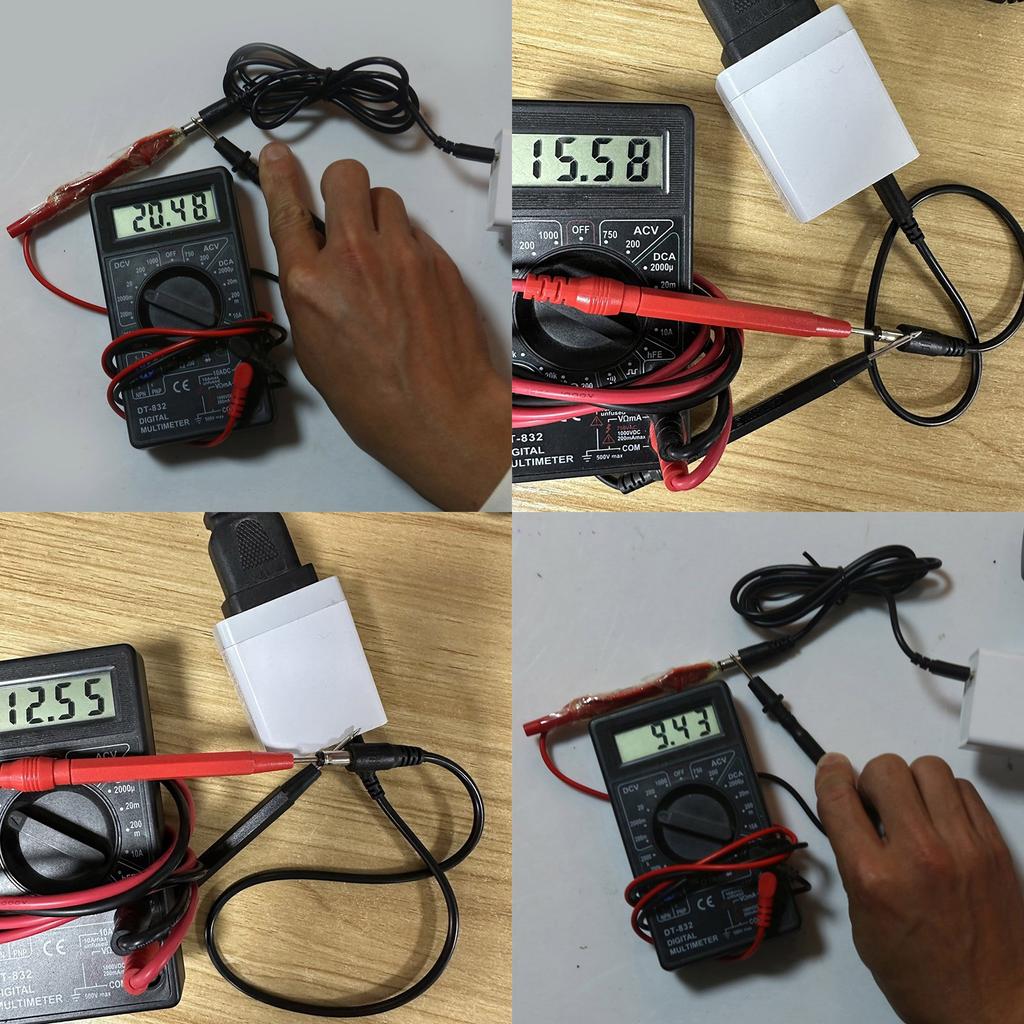 40см/1м/2м Кабель питания постоянного тока Type C на 4.0x1.7мм/5.5x2.1мм Зарядный кабель 5В 9В 12В 15В 20В для электронных устройств