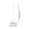 Doll Display Stand, Adjustable Stand Kids Toys Accessories, Transparent Rack for