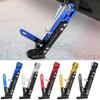 Foot Side Stand for Electric Motorbike Adjustable Kickstand Kick Stand Parking Bracket Motorcycle CNC