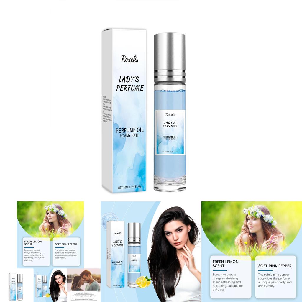 Refreshing Blue Perfume Natural Light Fragrance Alluring Charm Lasting Scent For Couples
