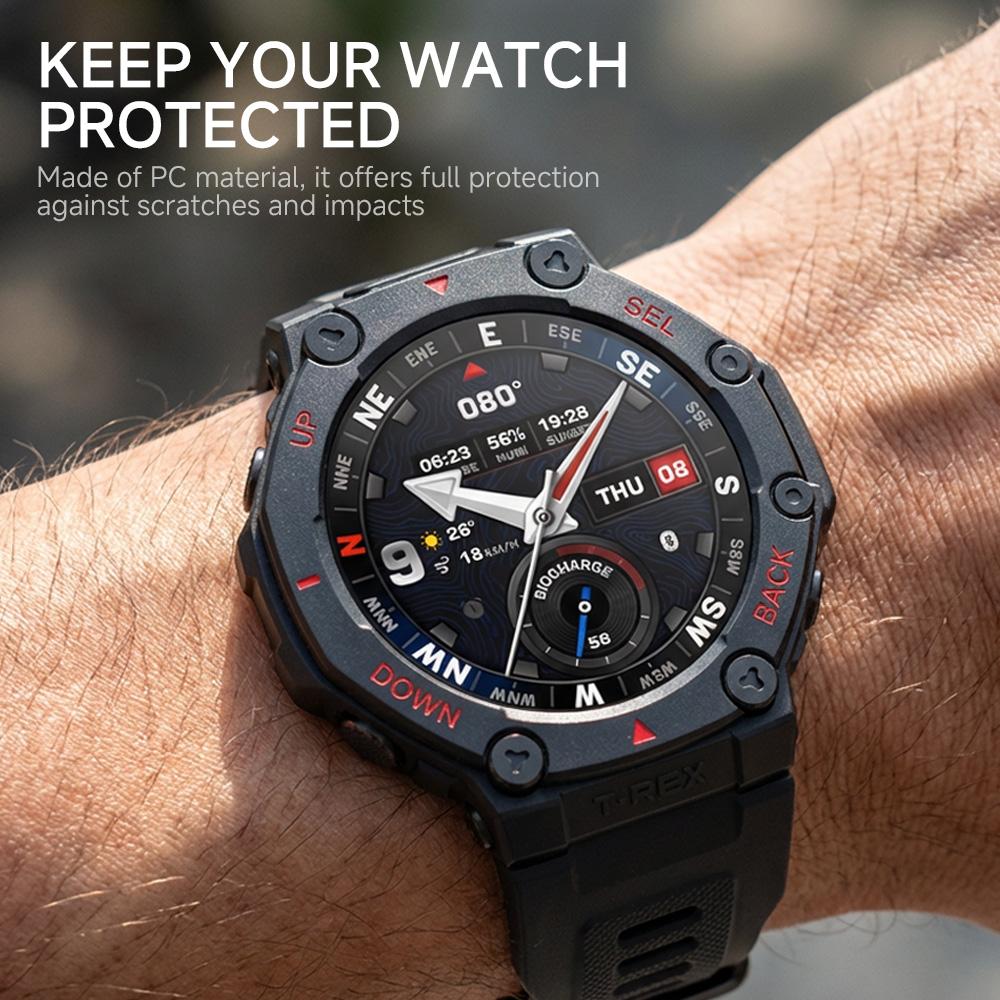 Защитная крышка для Amazfit T-Rex 3Pro 48 мм, корпус, рамка, защитная оболочка для Trex 3Pro 48 мм, чехол, бампер, аксессуары