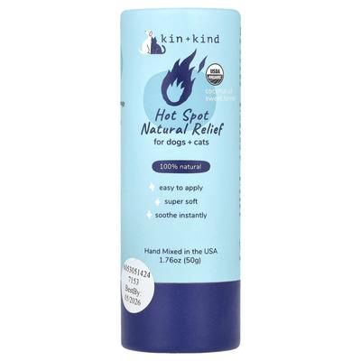 Hot Spot Natural Relief, Для собак и кошек, Кокосовое масло, Фенхель, 50 г(1.76 унции)