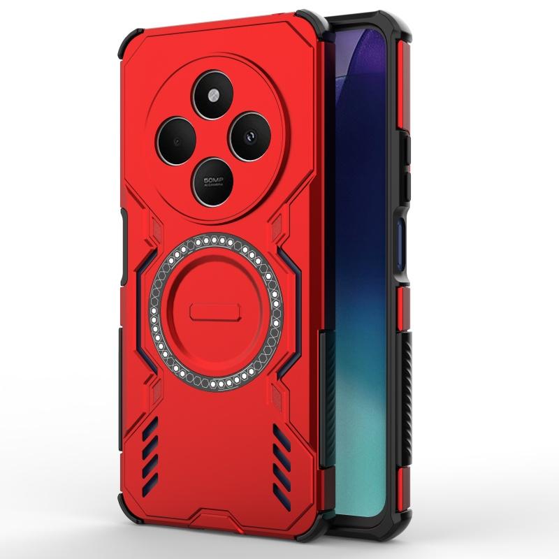 Для Redmi 14C Чехол Чехол Xiaomi Redmi 14C Capas Armor Bumper Магнитный Жесткий Противоударный Magsafe Беспроводная зарядка Fundas Redmi 14C