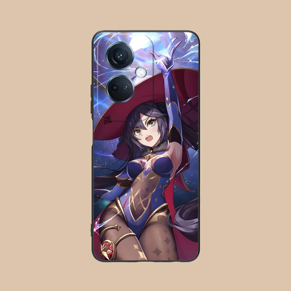 Игровой чехол GI Mona Матовый ТПУ для мобильного телефона OPPO Reno 14 13 12 11 10 9 8 7 6 5 F T Pro 5G с цветной печатью