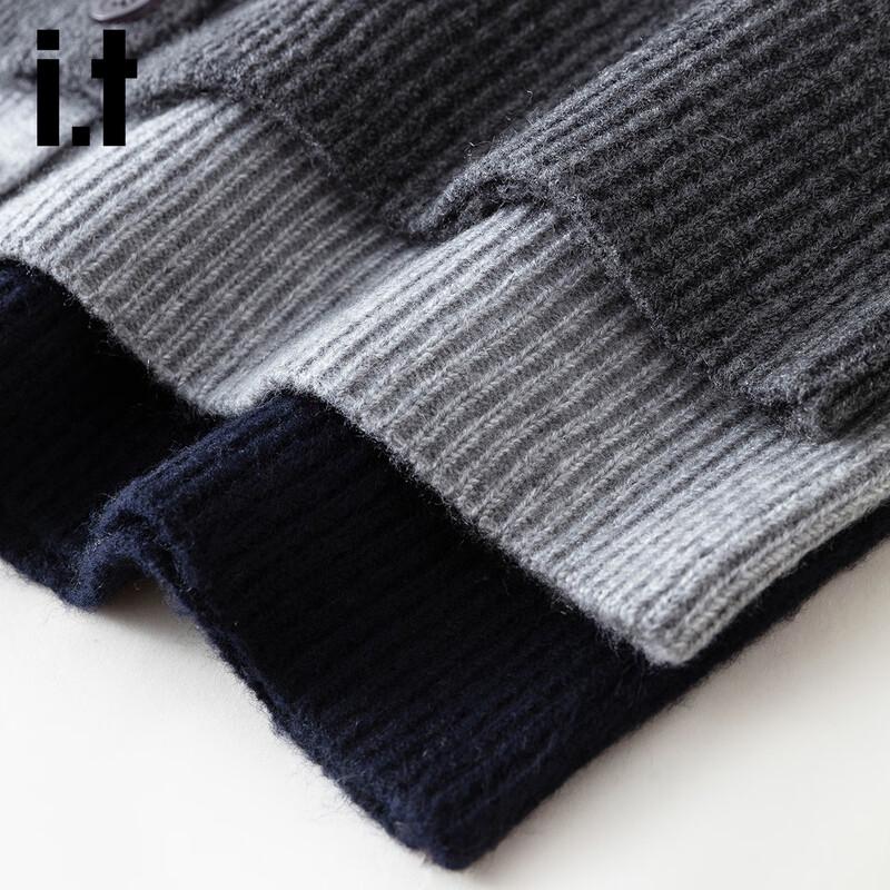 Izzue Women's Loose Knit Hooded Cardigan