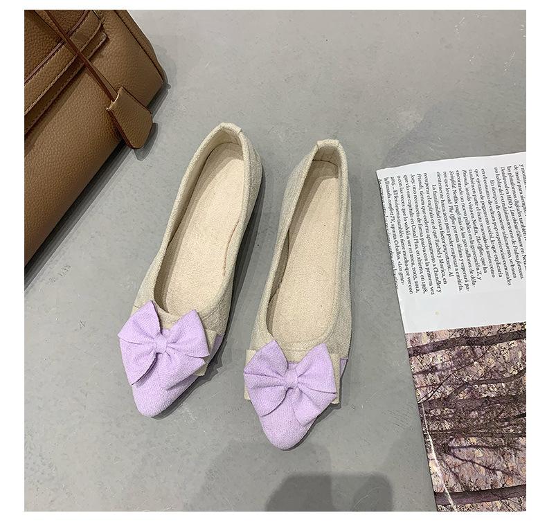 Женщины Девочки Твердые Большие Размеры Слипоны Плоские Мелкие Комфортные Повседневные Одиночные Туфли С Цветочным Принтом