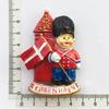 Магниты на холодильник Nordic Denmark Декоративные поделки Коллекция Подарочные наклейки на холодильник Copenhagen Royal Crown Tourism Memorial