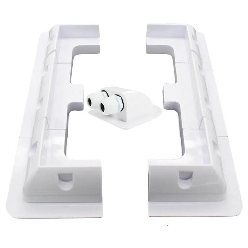 7Pcs Photovoltaic Panel Fixing Bracket RV Roof Solar Mounting Bracket Kit Drill-Free Waterproof Holder Motorhome Yacht Accessory