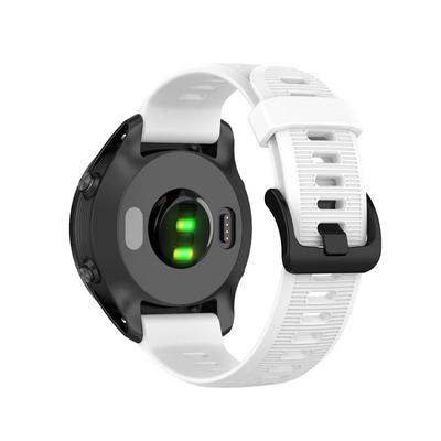 Силиконовый ремешок для часов Garmin Forerunner 945(белый)