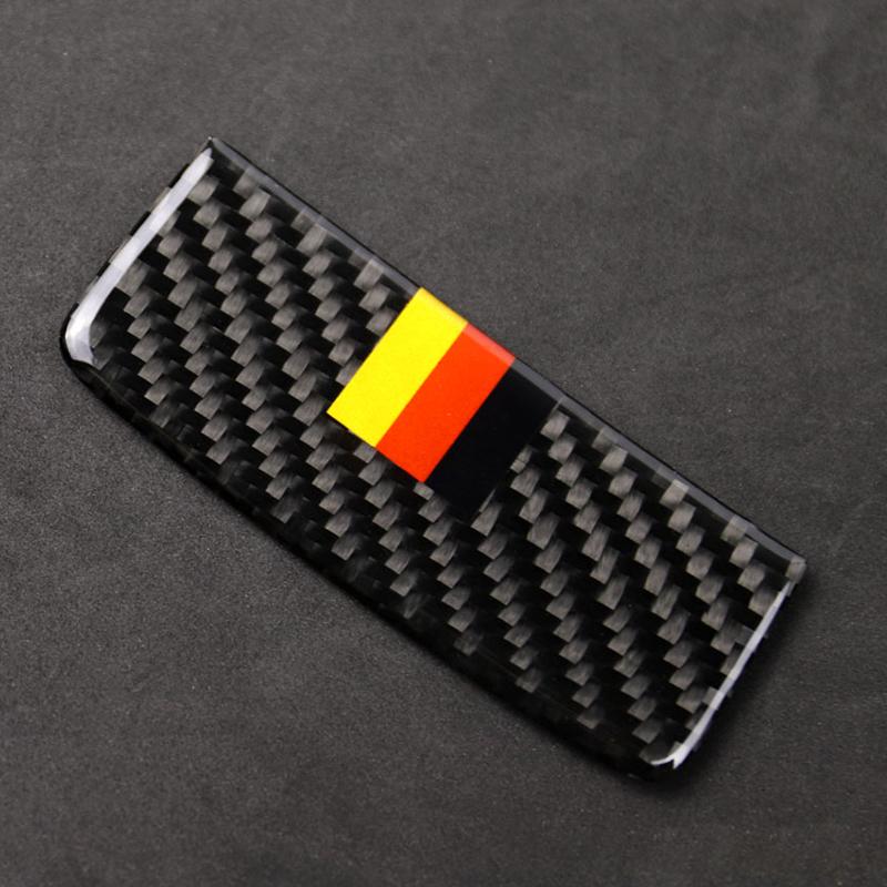 Автомобильный Стайлинг, ящик для хранения со стороны пассажира из настоящего углеродного волокна, накладка на ручку для Mercedes Benz A CLA Class 13-18/GLA