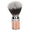 Nylon Beard Foaming Brush Curved Handle Cleaning Synthetic Lather Beard Foaming Brush Rose Gold