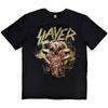 Черная новая унисекс футболка Slayer Skull Clench