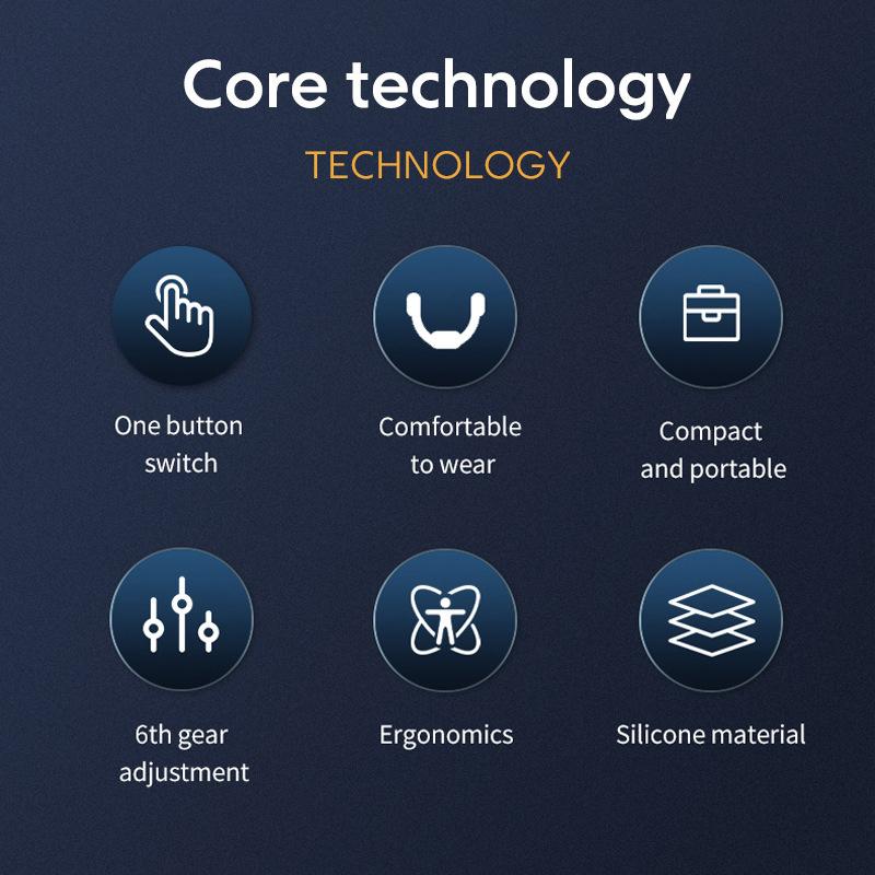 Электрическое устройство против храпа Электрическое устройство для остановки храпа Устройство для беспрепятственного сна с носовыми отверстиями Интеллектуальное устройство для коррекции храпа