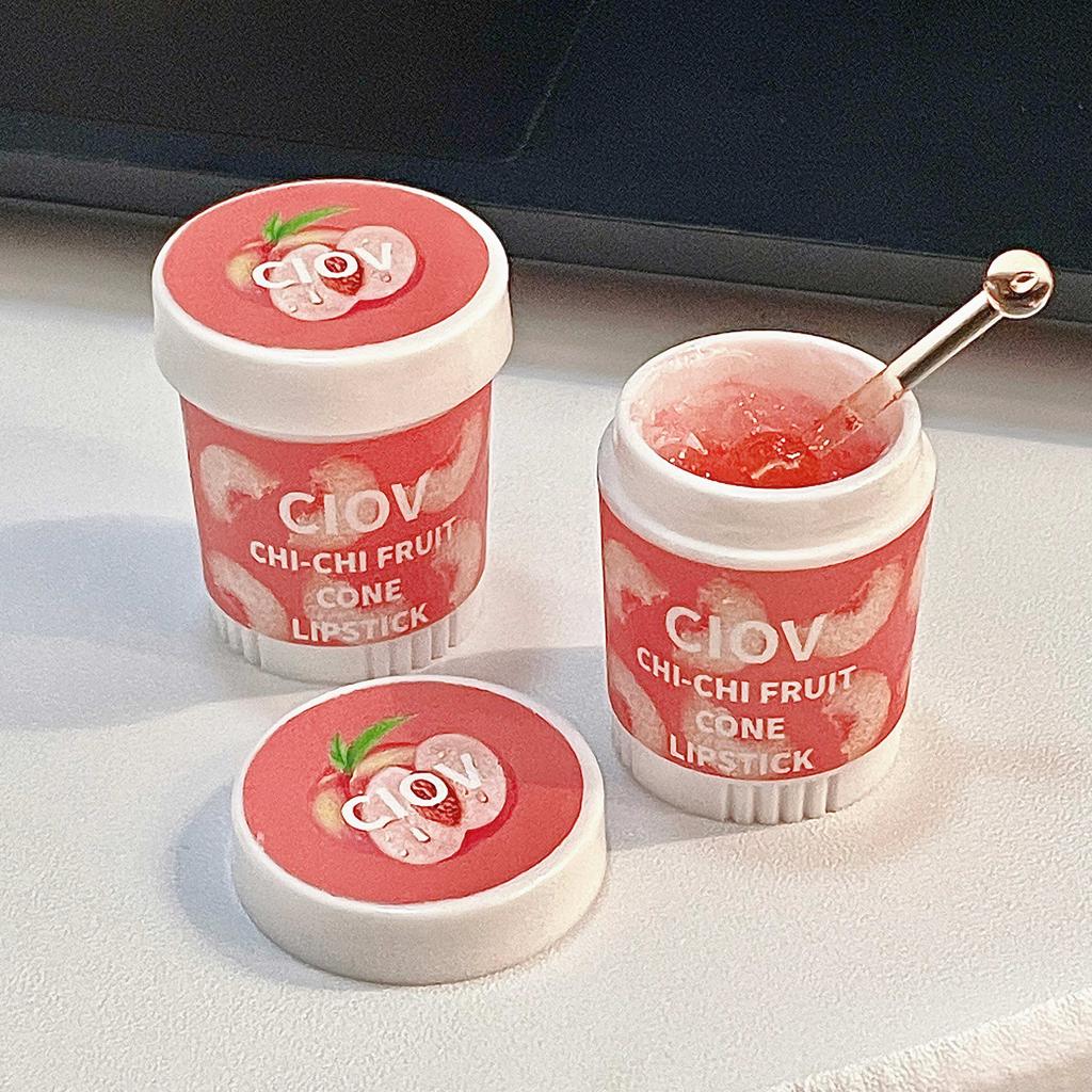 Желе персиковый бальзам для губ Уход за губами Увлажняющий ремонт губ Питательная помада Блеск для губ База для макияжа губ MYY