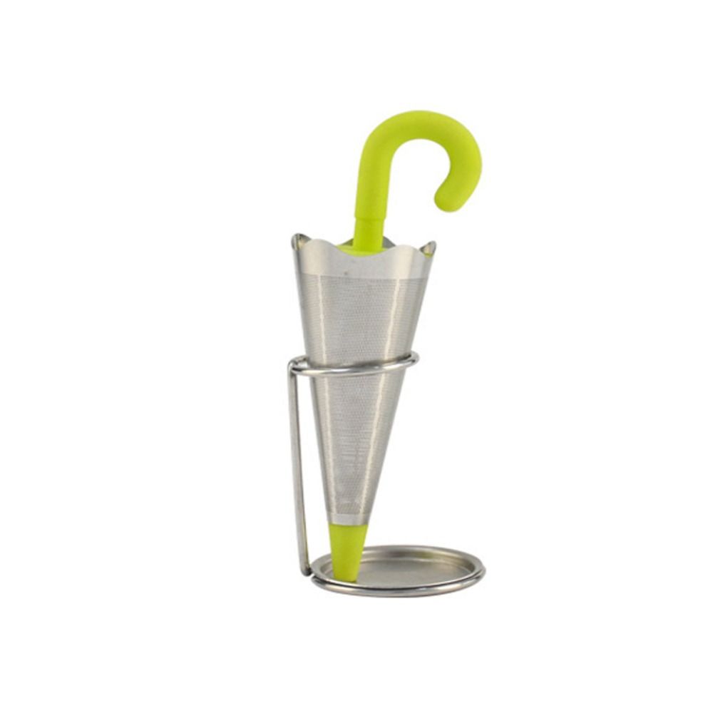 Fine Mesh Tea Strainer with Bracket Mesh Tea Maker Teaweare Umbrella Shape Tea Infuser  Spice