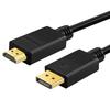 SHULIANCABLE DisplayPort HDMI Conversion Cable DP HDMI Cable 4K@30Hz 2K@60Hz 1080p@120Hz DisplayPort To HDMI Conversion Male/Male Compatible with PC H