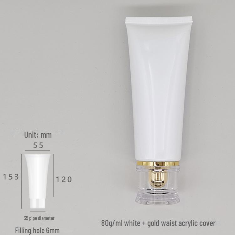 80 г 80 мл очищающее средство для лица, солнцезащитный крем и крем для рук в белой тубе