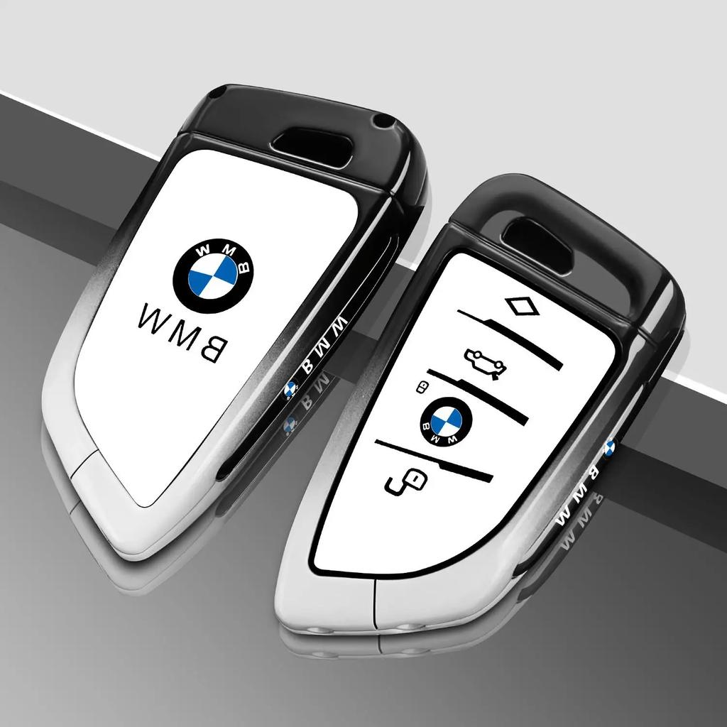 ORWI7 Car Key Case Cover Key Bag For BMW F20 G20 G30 X1 X3 X4 X5 G05 X6 Accessories Car-Styling Holder Shell Keychain Protection