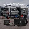 8KW 12V&24V Ultra Quiet Diesel Night Heater Diesel Air Heater With Bluetooth App/LCD Display/Remote Control For Motorhome Garage