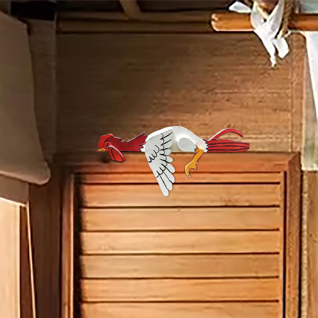 Орнамент для курятника, деревенское украшение для патио, дверная рама, ремесленный орнамент