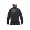 Nike Куртка университетская из хлопка, детские куртки, черная HQ4881-010