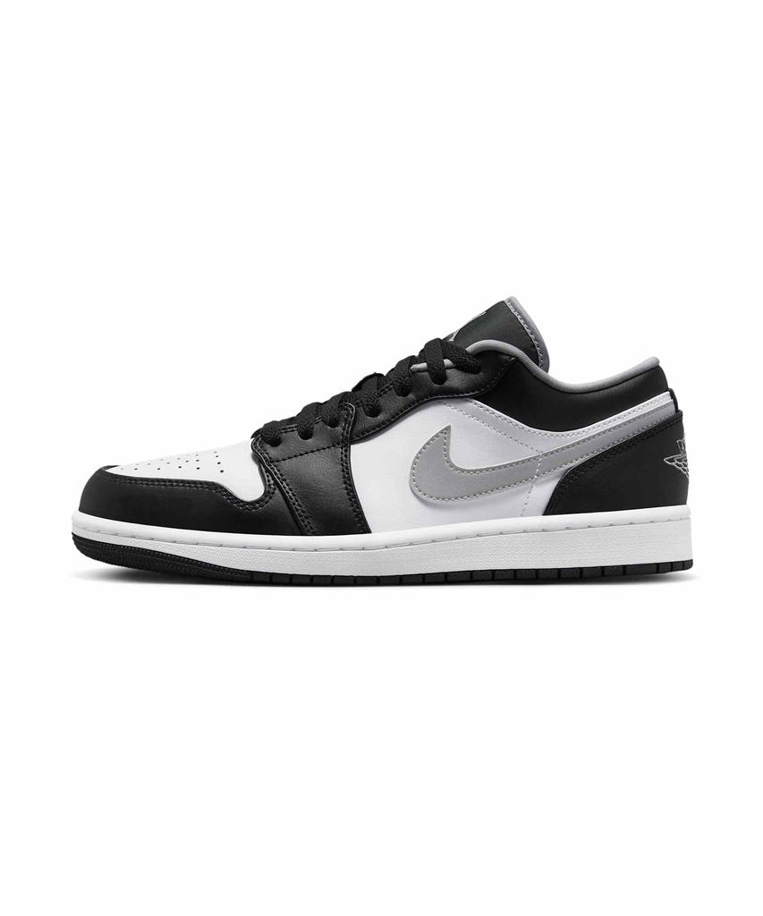 Nike Air Jordan 1 Low M - Черный:белый:Серый с частицами / 553558-040