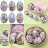 Unique Easter Egg-shaped Metal Tin For Candies Biscuits And Gifts