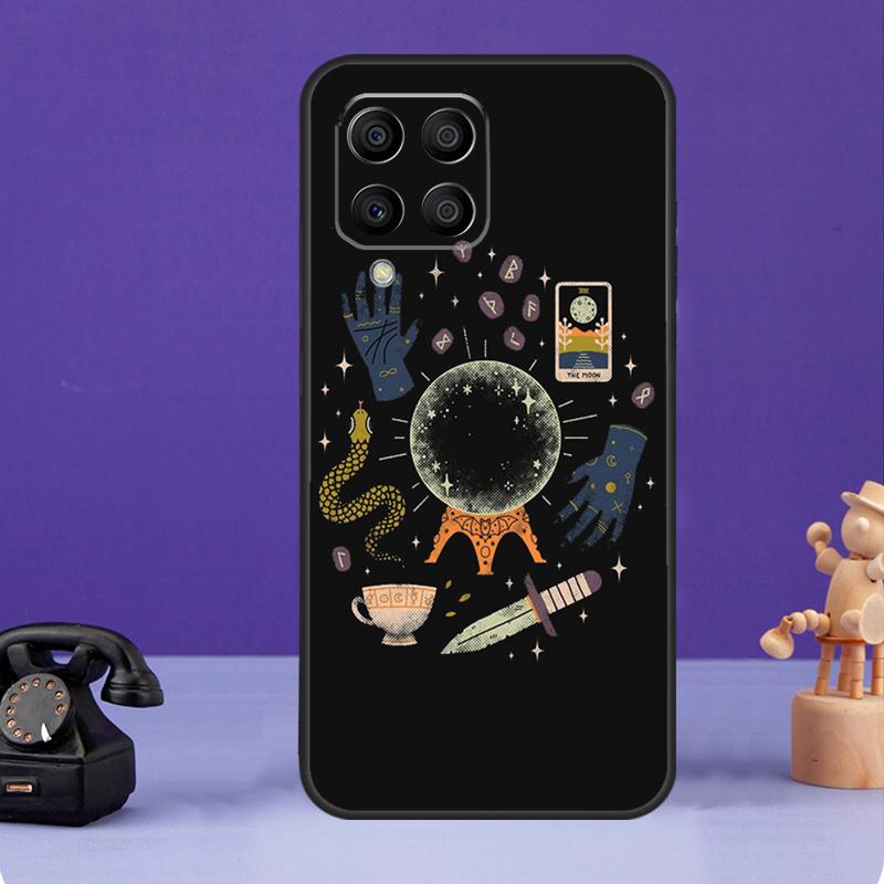 Чехол Witch Aesthetic Art для Samsung Galaxy M31 M51 M21 M30s M20 M14 M34 M54 M12 M32 M52 M13 M23 M33 M53 M55