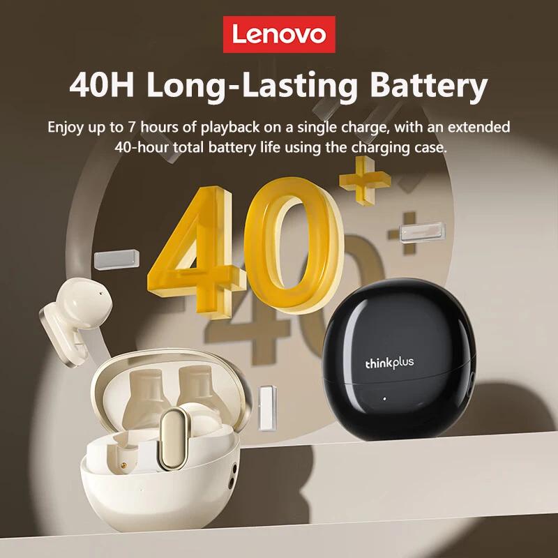 Оригинальные беспроводные наушники Lenovo LP19 Pro TWS Bluetooth 5.4, спортивная гарнитура с двумя режимами, игровые наушники Hd Music