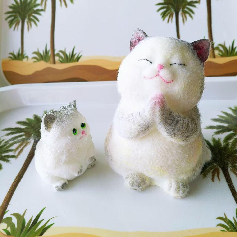Мультяшная имитация кошки Игрушки-сквиши Медленно восстанавливающаяся кошка Игрушка-непоседа Сенсорные игрушки