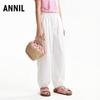 Летние повседневные плетеные брюки Annil для девочек