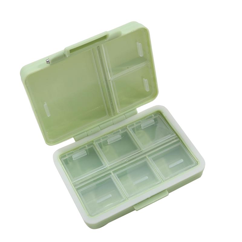 Мини Портативный Держатель для Витаминных Таблеток Органайзер Для Хранения Контейнер Для Таблеток Дорожные Разделители