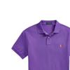 Polo Ralph Lauren однотонная хлопковая рубашка поло с вышивкой в виде маленького пони, мужские топы, фиолетовые MNPOKNI1N822265-510