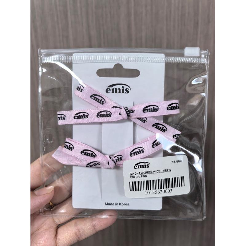 Korean Plaid BB Hair Clip for Women - Chic Forehead, Bangs, and Side Styling Accessory
