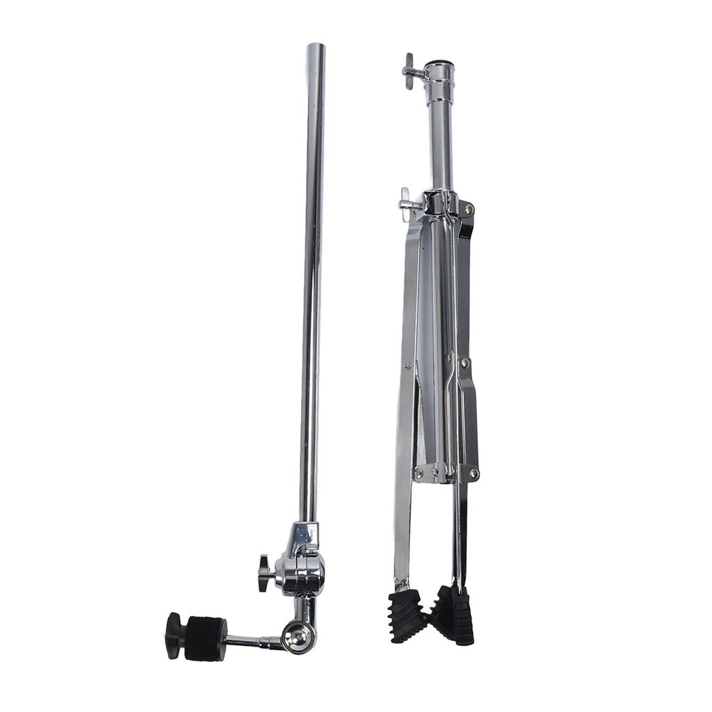 Drum Cymbal Stand Multifunctional Iron Adjustable Foldable Cymbal Straight Stand for Practice