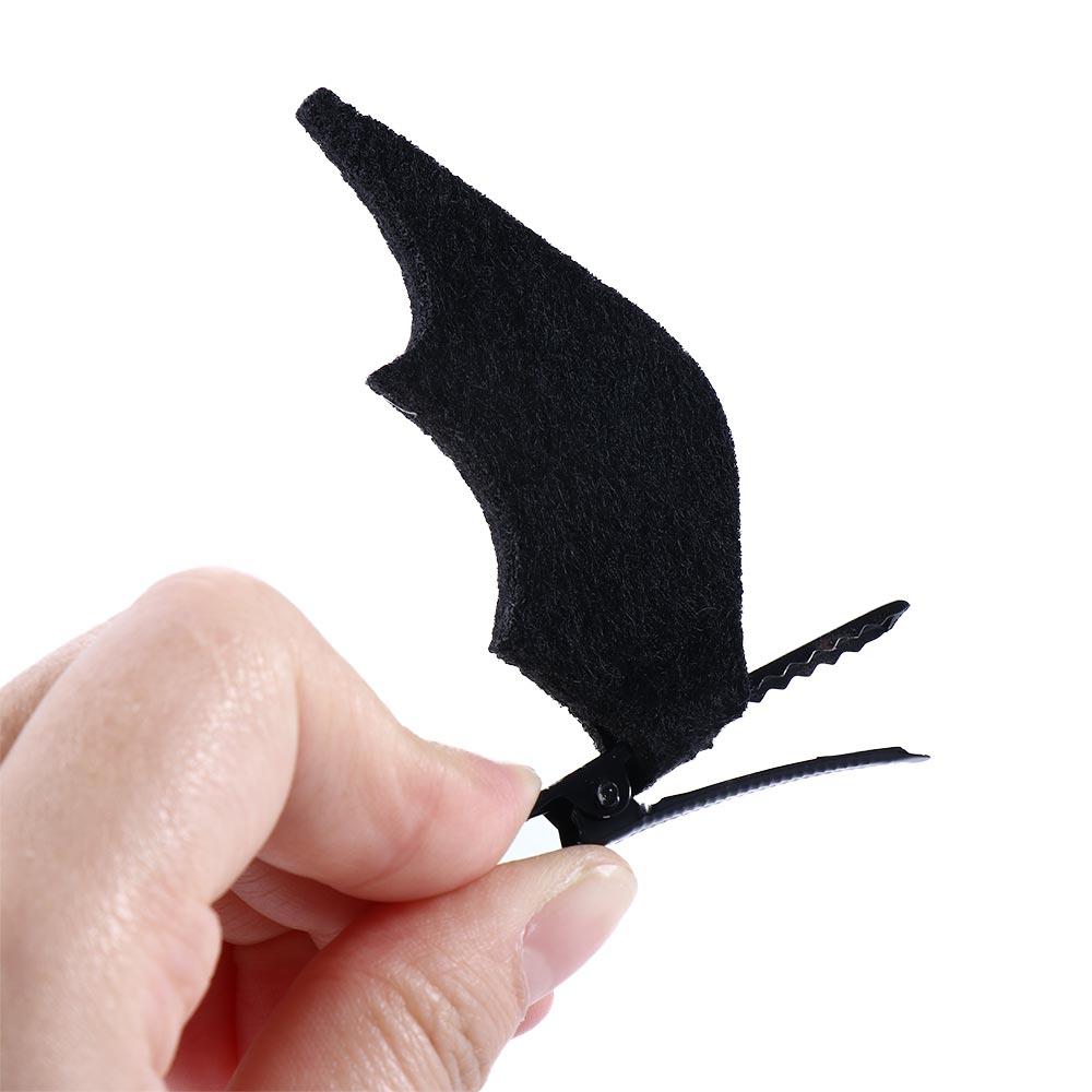 1 Pair Women Dress-up Gift Halloween Baby Girls Hair Clips Hairpins Hair Accessories Bat Wings