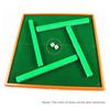 Mini Mahjong Set with Folding Mahjong Table Portable Mah Jong Game Set For Travel Family Leisure