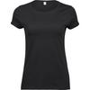 Womens/Ladies Roll-Up T-Shirt