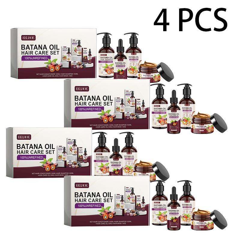 EELHOE Набор кондиционеров для придания объема маслу Batana, восстанавливающий вьющиеся волосы, питающий волосы, гладкий уход за волосами